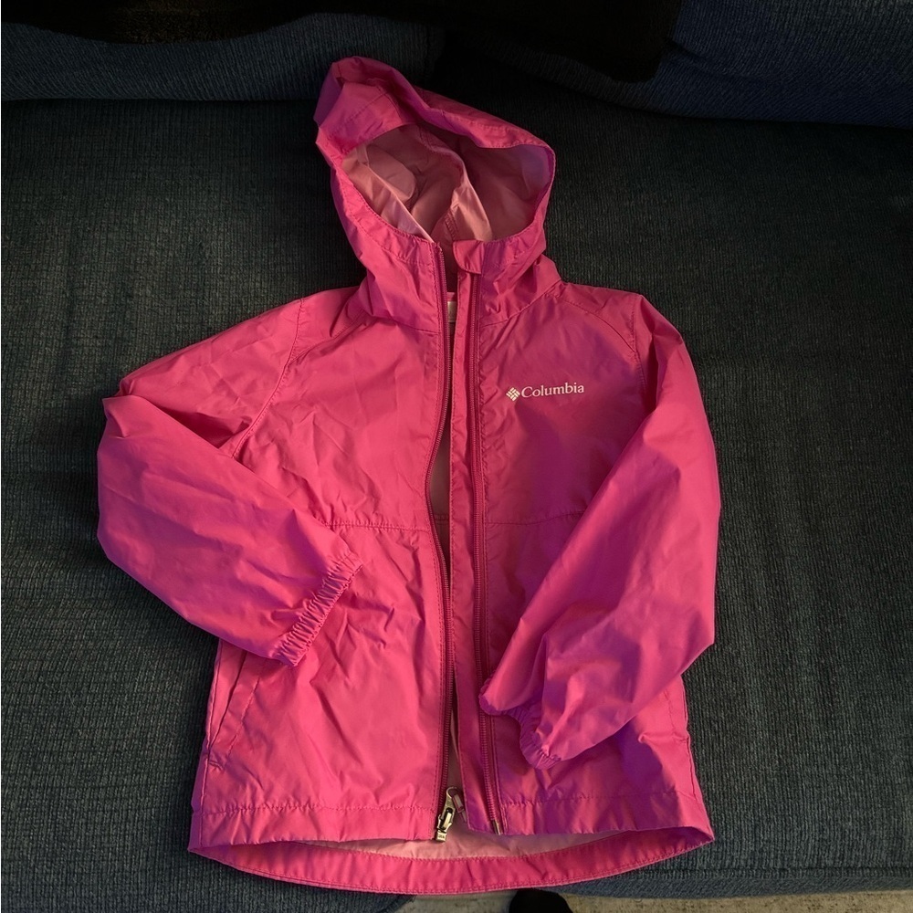 Girls Columbia Switchback II water resistant jacket. Size XXS (4/5)